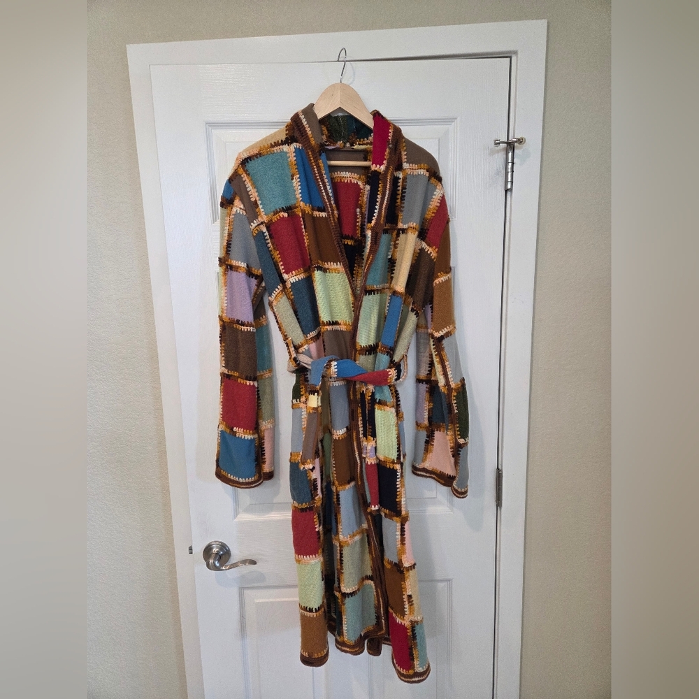 Colorful Patchwork Robe - image 1